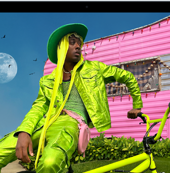 Imagen de una MacBook Air que muestra la pantalla Liquid Retina